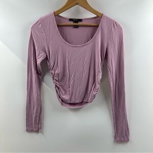 Forever 21 Light Purple Cropped Top – Size Small
